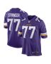 Korey Stringer 77 Minnesota Vikings Men Retired Jersey – Purple