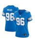 Kyle Peko 96 Detroit Lions Women’s Game Jersey – Blue