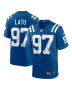 Laiatu Latu 97 Indianapolis Colts Game Men Jersey – Royal