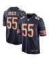 Lance Briggs 55 Chicago Bears Men Game Retired Jersey – Navy