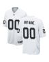 Las Vegas Raiders Men Custom Game Jersey – White