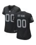 Las Vegas Raiders Women Custom Game Jersey – Black