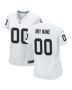 Las Vegas Raiders Women Custom Game Jersey – White