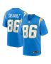 Laviska Shenault Jr. 86 Los Angeles Chargers Team Game Men Jersey – Powder Blue