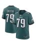 Lecitus Smith 79 Philadelphia Eagles Game Men Jersey – Midnight Green