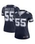 Leighton Vander Esch 55 Dallas Cowboys Women Legend Jersey – Navy