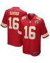 Len Dawson 16 Kansas City Chiefs Men Game Retired Jersey – Red