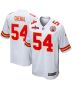 Leo Chenal 54 Kansas City Chiefs AFC Champions Patch Game Men Jersey – White