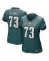 Le’Raven Clark 73 Philadelphia Eagles Game Women Jersey – Midnight Green