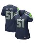 Lofa Tatupu 51 Seattle Seahawks Women Game Retired Jersey – College Navy