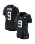 Logan Cooke 9 Jacksonville Jaguars Women Game Jersey – Black