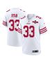 Logan Ryan 33 San Francisco 49ers NFC Champions Patch Game Men Jersey – White