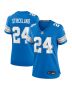Loren Strickland 24 Detroit Lions Women’s Team Game Jersey – Blue