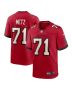 Lorenz Metz 71 Tampa Bay Buccaneers Game Men Jersey – Red