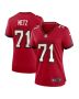 Lorenz Metz 71 Tampa Bay Buccaneers Game Women Jersey – Red