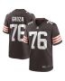 Lou Groza 76 Cleveland Browns Men Game Retired Jersey – Brown