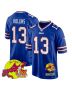 Mack Hollins 13 Buffalo Bills Super Bowl LIX New Orleans Patch Game Men Jersey – Royal