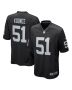 Malcolm Koonce 51 Las Vegas Raiders Men Game Jersey – Black