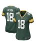 Malik Heath 18 Green Bay Packers Women’s Game Jersey – Green