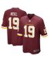 Marken Michel 19 Washington Football Team Men Game Jersey – Burgundy