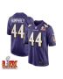 Marlon Humphrey #44 Baltimore Ravens Super Bowl LIX Jersey – Men’s – Purple