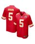 Marquise Brown 5 Kansas City Chiefs Game Men Jersey – Red