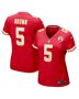 Marquise Brown 5 Kansas City Chiefs Women’s Game Jersey – Red