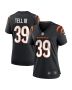 Marvell Tell III 39 Cincinnati Bengals Women Game Jersey – Black