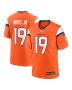 Marvin Mims Jr 19 Denver Broncos Team Game Men Jersey – Orange