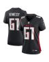 Matt Hennessy 61 Atlanta Falcons Women’s Team Game Jersey – Black
