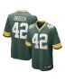 Matt Orzech 42 Green Bay Packers Game Men Jersey – Green