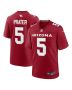 Matt Prater 5 Arizona Cardinals Team Game Men Jersey – Cardinal