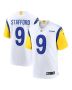 Matthew Stafford 9 Los Angeles Rams Alternate Game Men Jersey – White