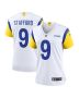 Matthew Stafford 9 Los Angeles Rams Women’s Alternate Player Jersey – White
