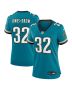 Maurice Jones-Drew 32 Jacksonville Jaguars Women’s Prowler Throwback Retired Player Game Jersey – Teal