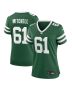 Max Mitchell 61 New York Jets Women’s Team Game Jersey – Legacy Green