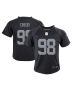 Maxx Crosby 98 Las Vegas Raiders Game YOUTH Jersey – Black