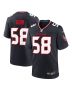 McTelvin Agim 58 Houston Texans Team Game Men Jersey – Navy
