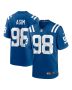 McTelvin Agim 98 Indianapolis Colts Game Men Jersey – Royal