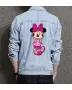 Minnie Men's Denim Outerwear - Ideal Gift for Brother - Stylish Look Style - Great for Day Trips - Father's Day Gift