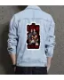 Men's Street Style Denim Jacket - Gift for Boyfriend - Everyday Style for Daily Use - Thank You Gift for Fashion Fans