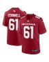 Men’s Arizona Cardinals Carter O’Donnell Cardinal Team Game Jersey
