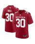 Men’s Arizona Cardinals Darren Hall Cardinal Team Game Jersey