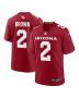 Men’s Arizona Cardinals Marquise Brown Cardinal Home Game Jersey