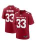 Men’s Arizona Cardinals Trey Benson Cardinal Team Game Jersey