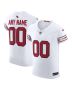 Men’s Arizona Cardinals White Vapor F.U.S.E. Elite Custom Jersey