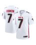 Men’s Atlanta Falcons Bijan Robinson White Game Jersey