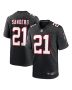Men’s Atlanta Falcons Deion Sanders Black Alternate Retired Player Game Jersey