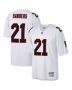 Men’s Atlanta Falcons Deion Sanders Mitchell & Ness White Big & Tall 1992 Retired Player Jersey