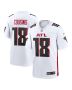 Men’s Atlanta Falcons Kirk Cousins White Game Player Jersey